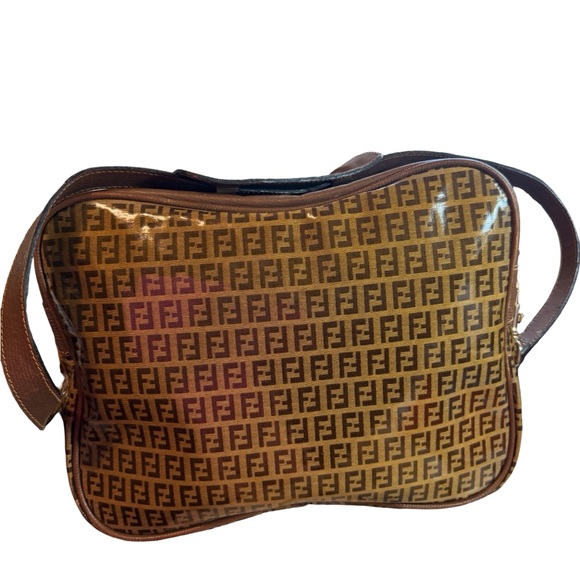 Fendi Brown Monogram Travel Bag - Picture 2 of 12
